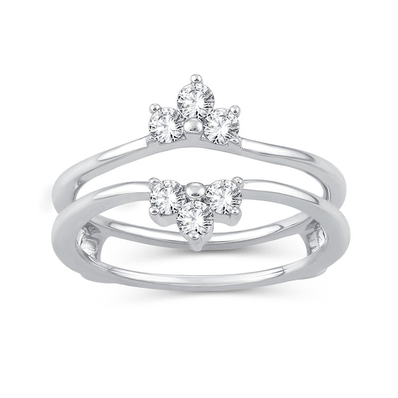 14K 0.33Ct Diamond Ring Guard