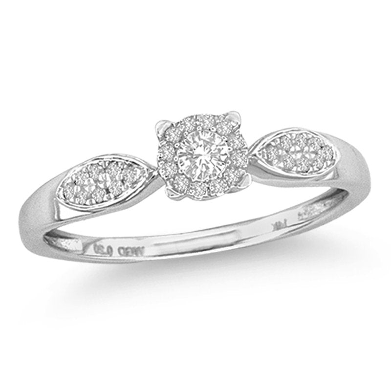 14K 0.20Ct  Diamond Ring