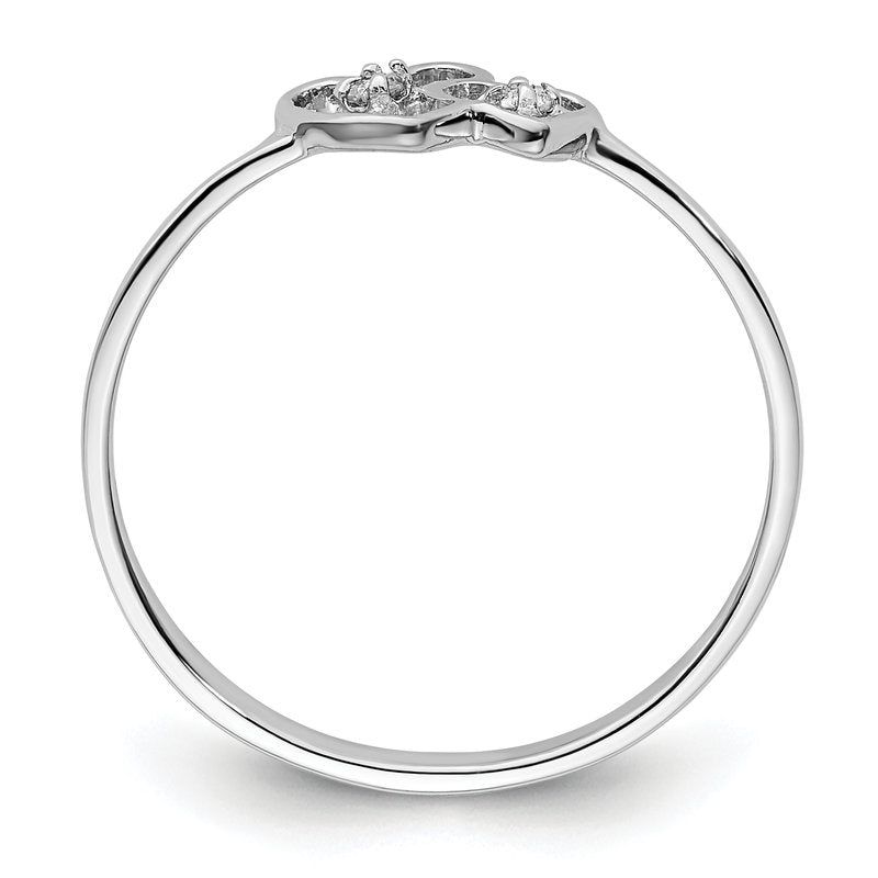 14k White Gold VS Diamond ring