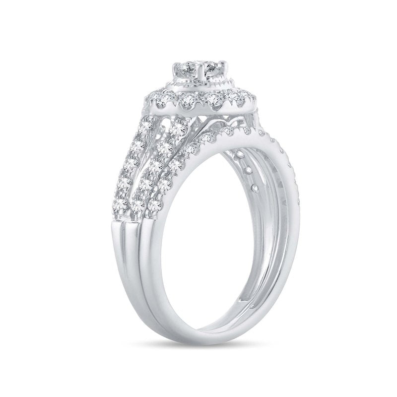14K 1.00Ct Diamond Bridal Ring