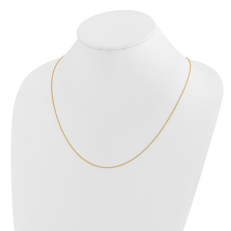 14K Adjustable .85mm Wheat Chain