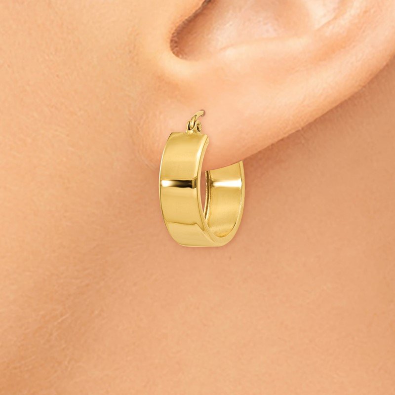 14K Hoop Earrings