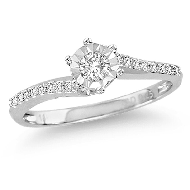 14K 0.25Ct Diamond Ring