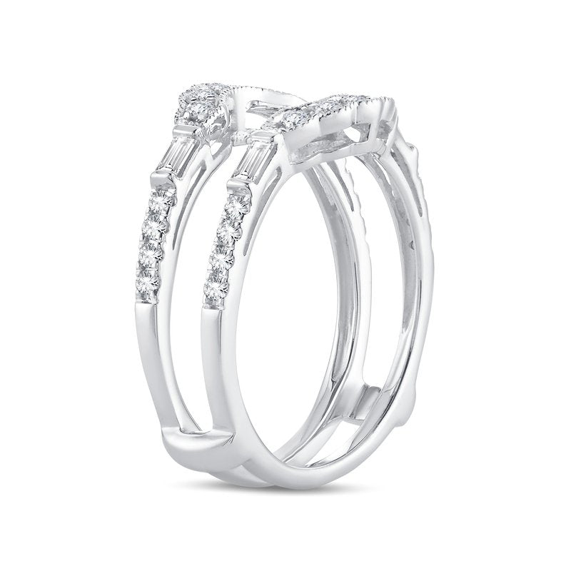 14K 0.50Ct Diamond Ring Guard