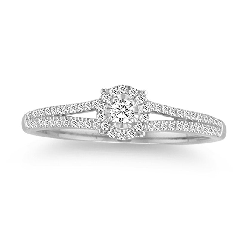 14K 0.16Ct Diamond Ring