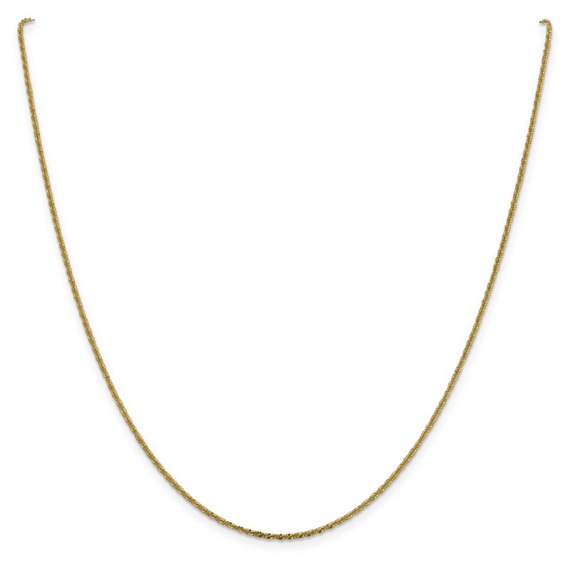 14K 1.5mm Cyclone Chain