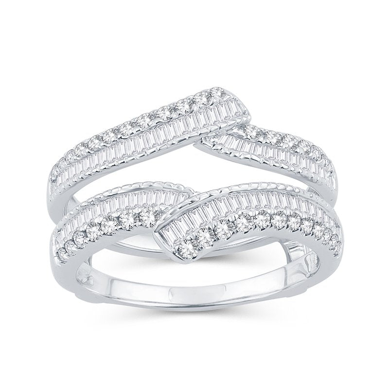14K 0.75Ct Diamond Ring Guard