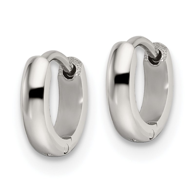 Stainless Steel Polished 2mm Endless Hinged Hoops