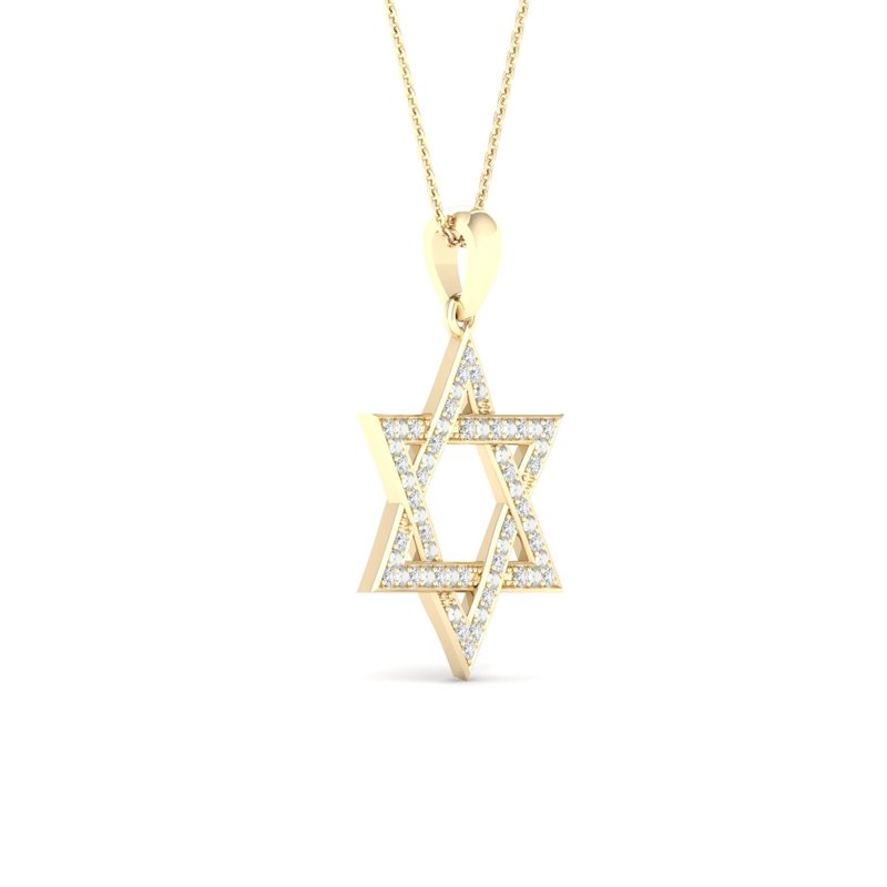 10K 0.10Ct Diam Pend