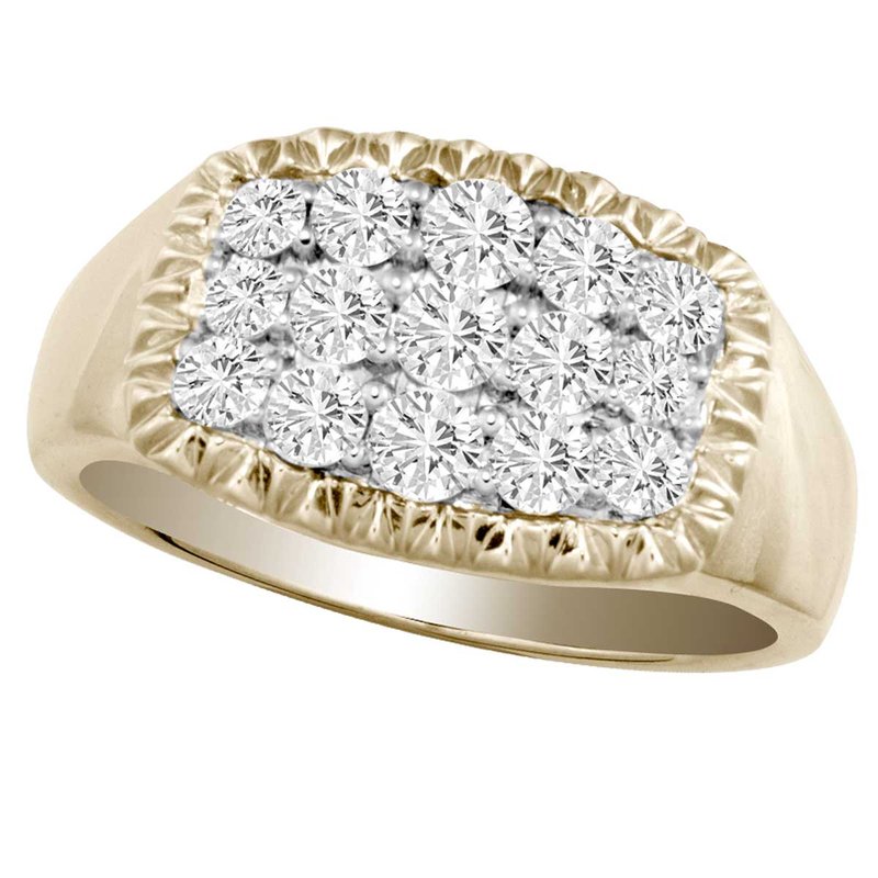 14K 1.50Ct Diam Mens Ring