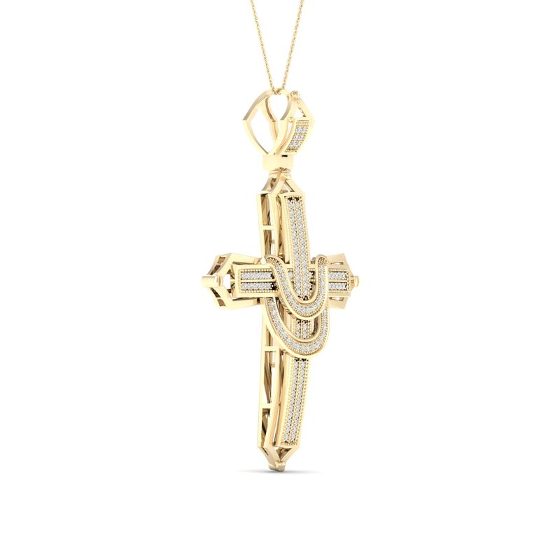 10K 0.38Ct Diam Pendent