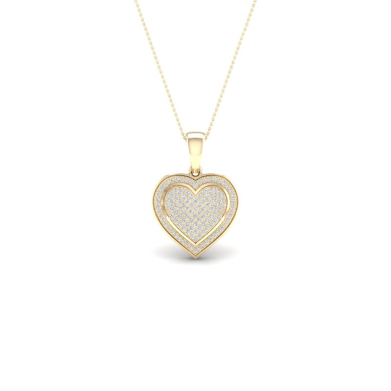 10K 0.33Ct Diam Pend