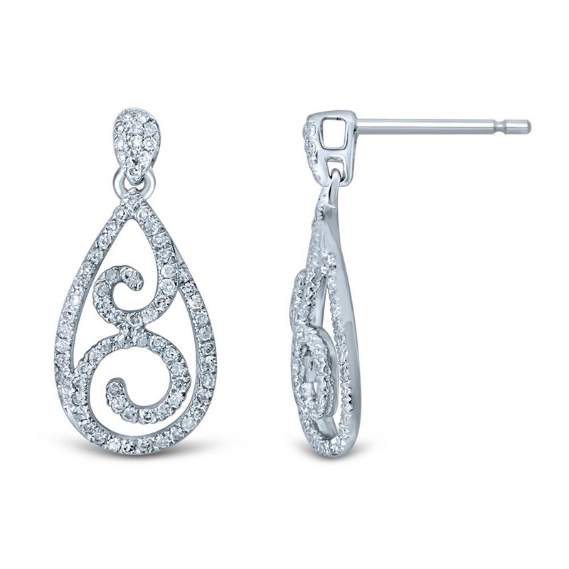 14K 0.30Ct Dia Earring