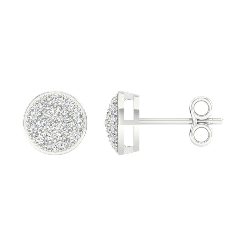 10K 0.10Ct Diam Earring
