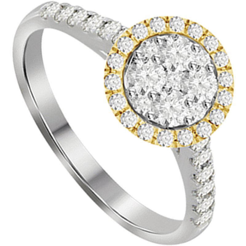 AV Diamonds Engagement Ring