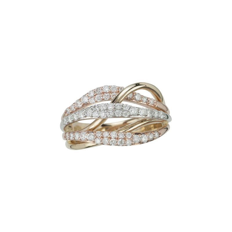 14K 0.75Ct Diamond Band
