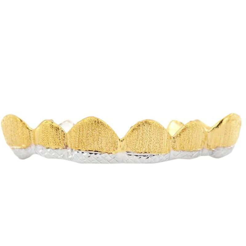 6 teeth diamond dusted grill