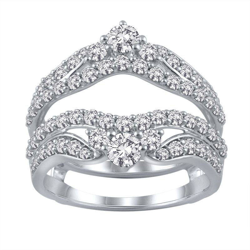 14K 1.50Ct Diamond Ring Guard