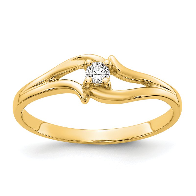 14k AAA Diamond ring