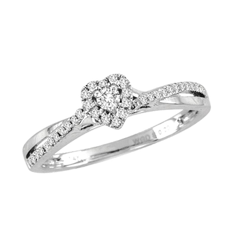 14K 0.20Ct Diamond Ring