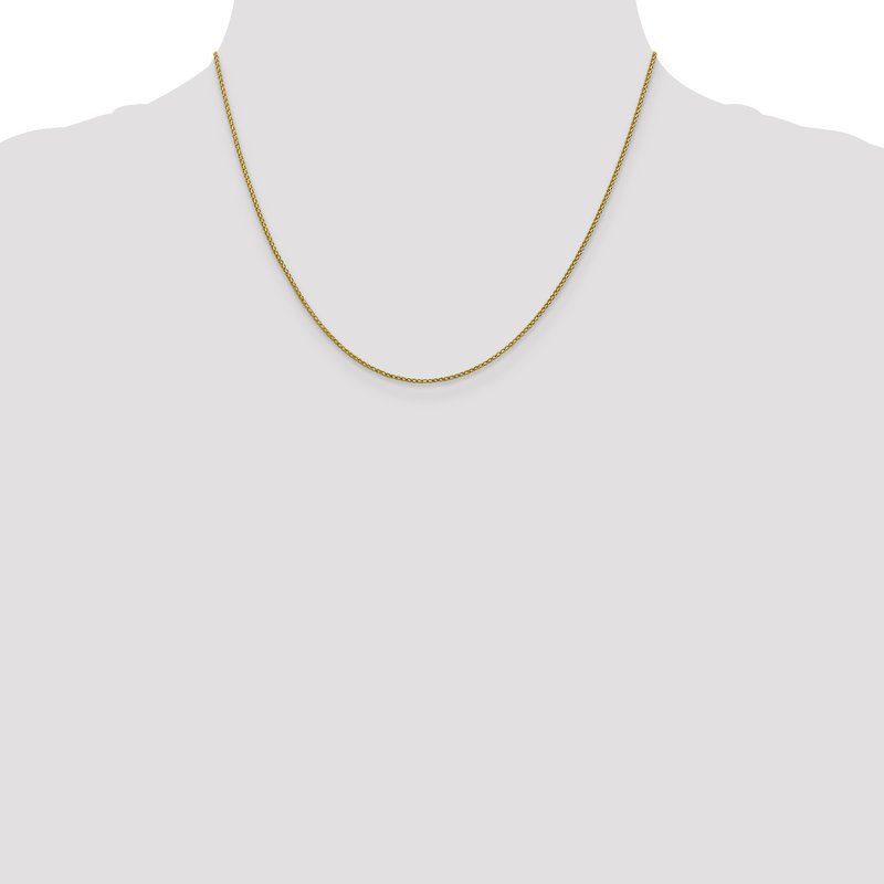 14K 1mm D/C Open Franco Chain