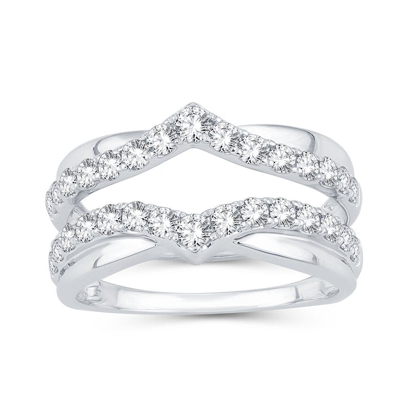 14K 1.00Ct Diamond Ring Guard
