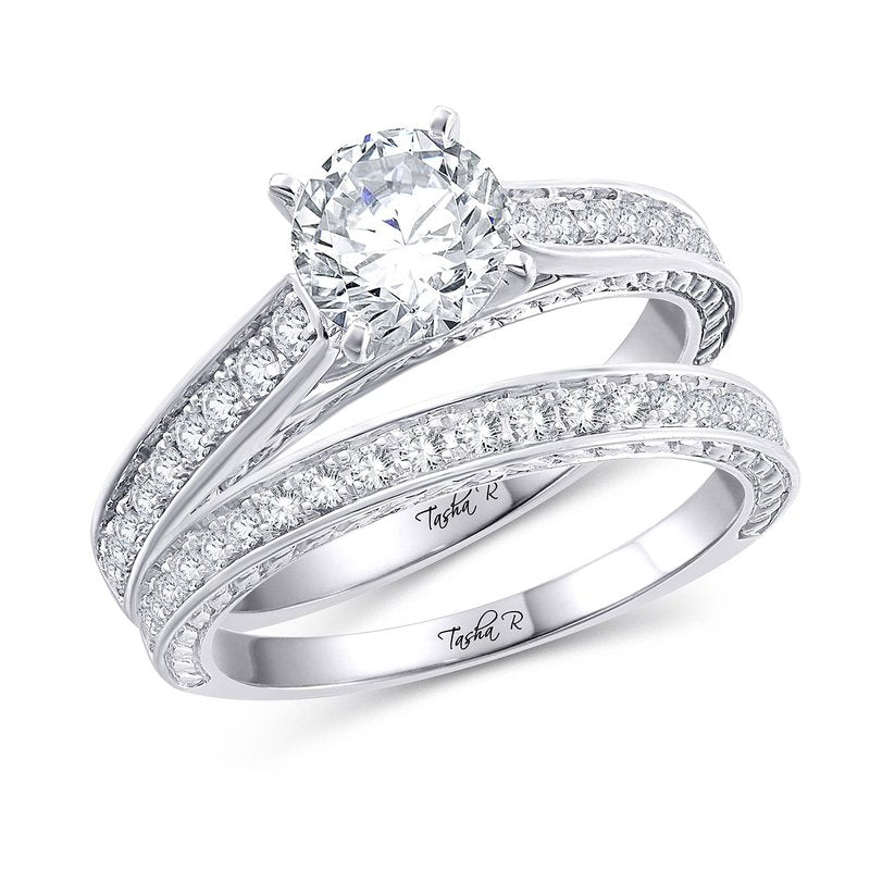 14K 0.50Ct Diam Semi Mount Ring