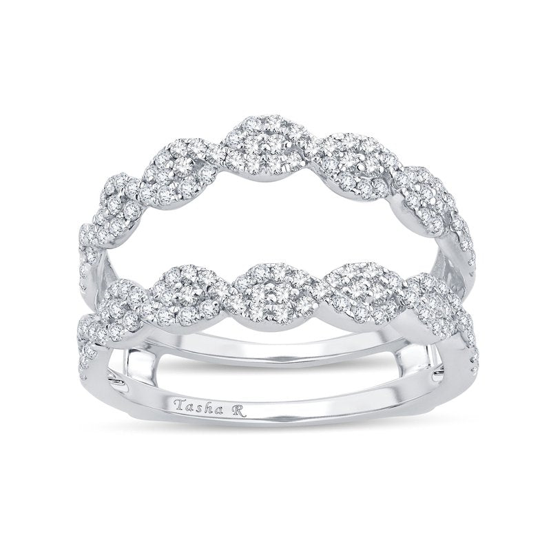 14K 0.66Ct Diamond Ring Guard
