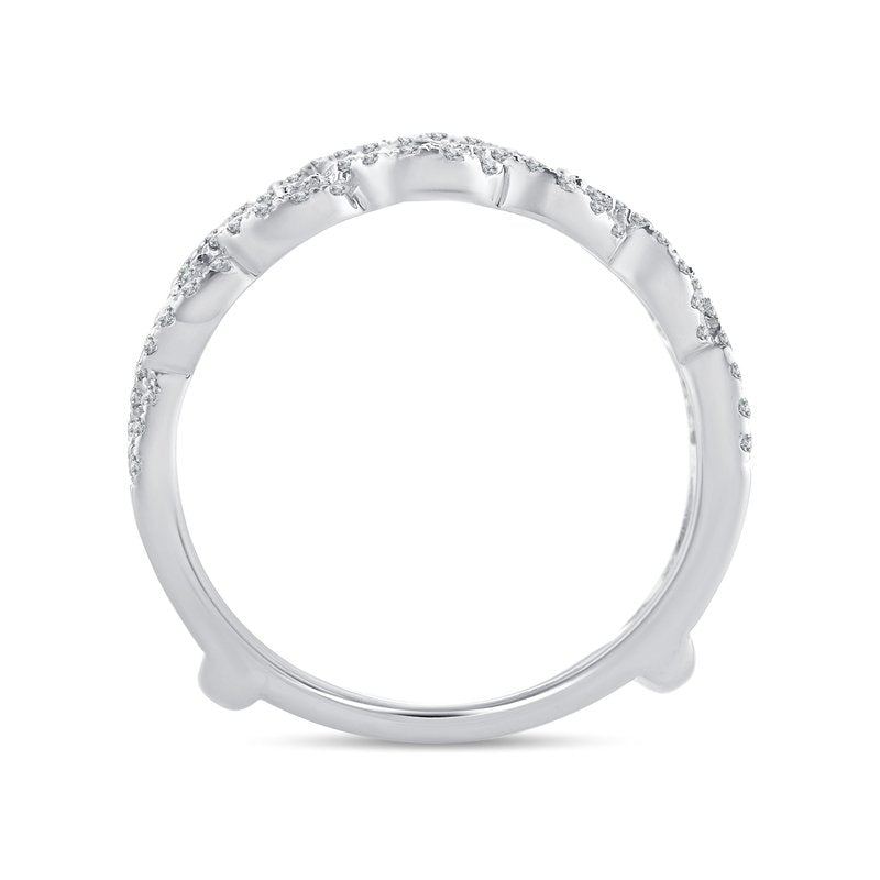 14K 0.66Ct Diamond Ring Guard
