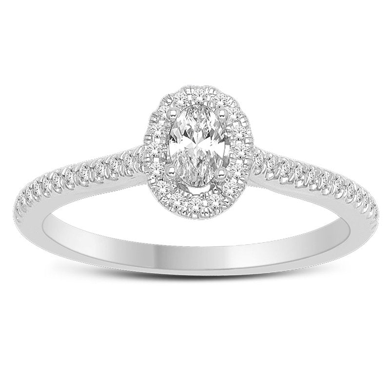 14K 0.33Ct Diamond Ring