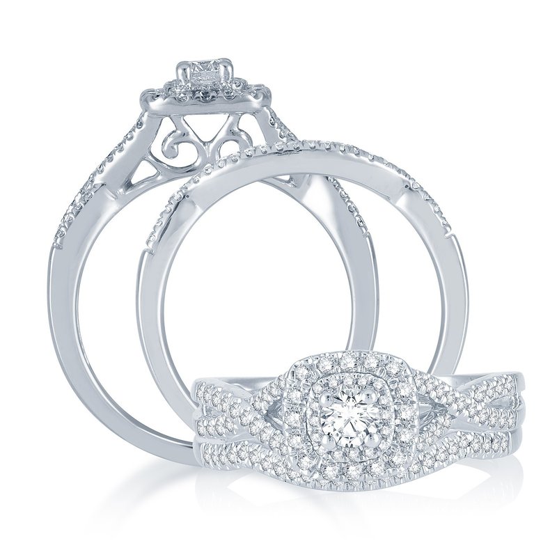 14K 1.05Ct Diamond Bridal Ring