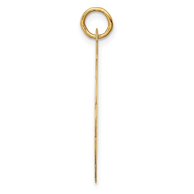 14k GRADUATION DAY with Diploma Engravable Disc Charm