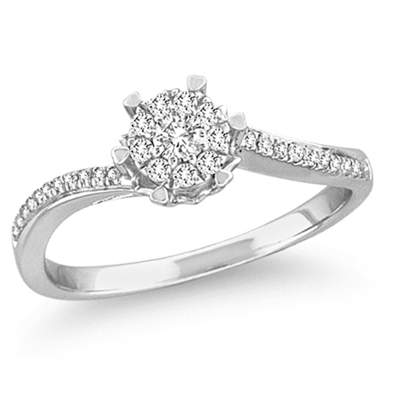14K 0.25Ct Diamond Ring