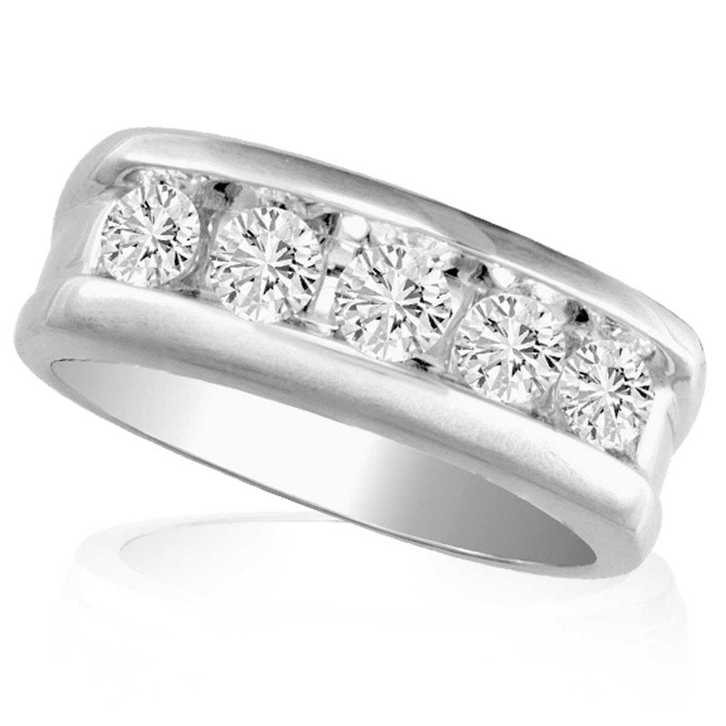 14K  1.00Ct Diam  Men&amp;Apos;S Band