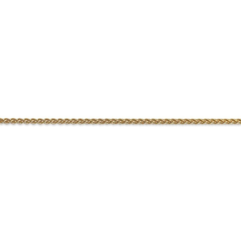 14K 14 inch 2.1mm Spiga with Lobster Clasp Chain