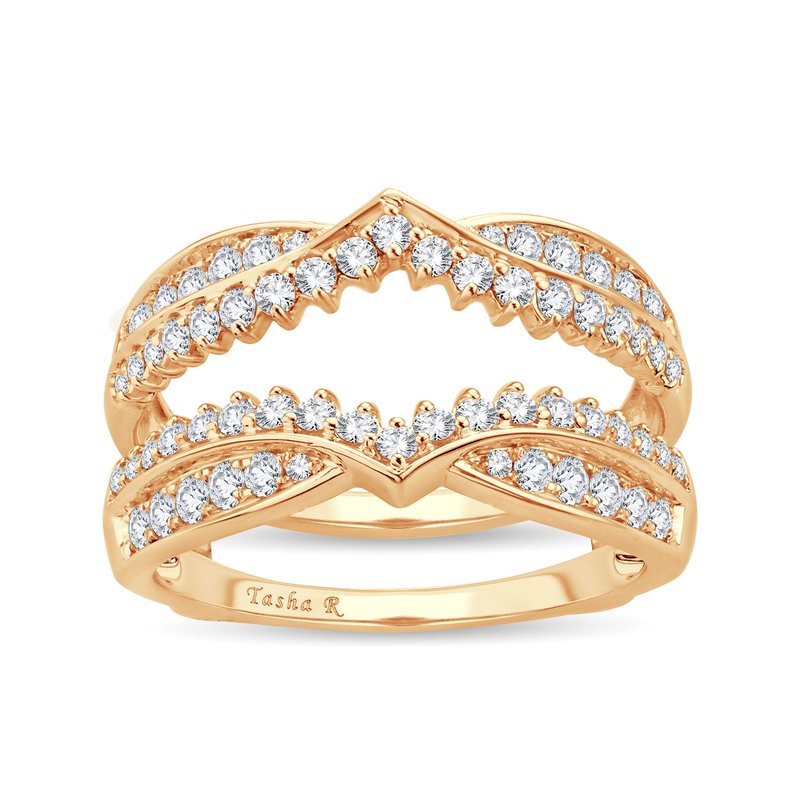 14K 0.75Ct Diamond Ring Guard