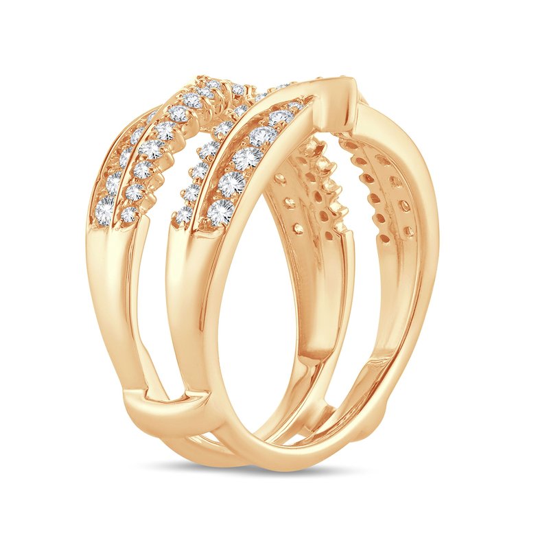 14K 0.75Ct Diamond Ring Guard