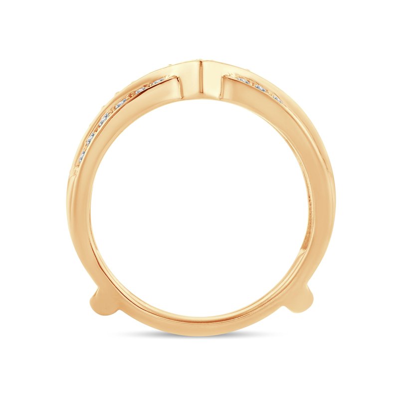 14K 0.75Ct Diamond Ring Guard