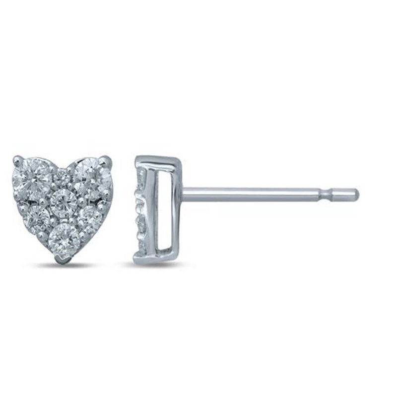 14K 0.35Ct Diamond Earring
