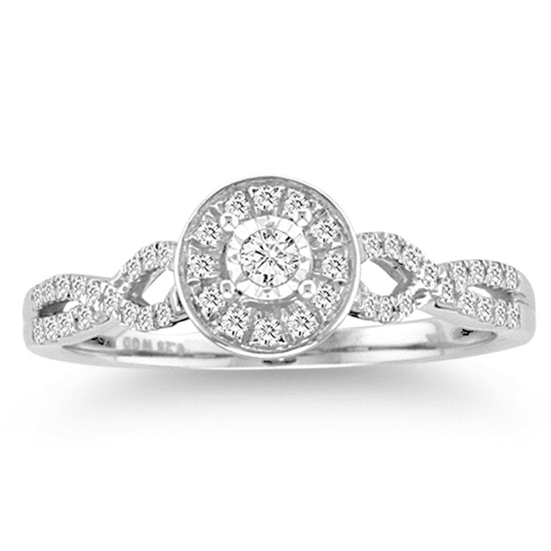 14K 0.25Ct Diamond Ring