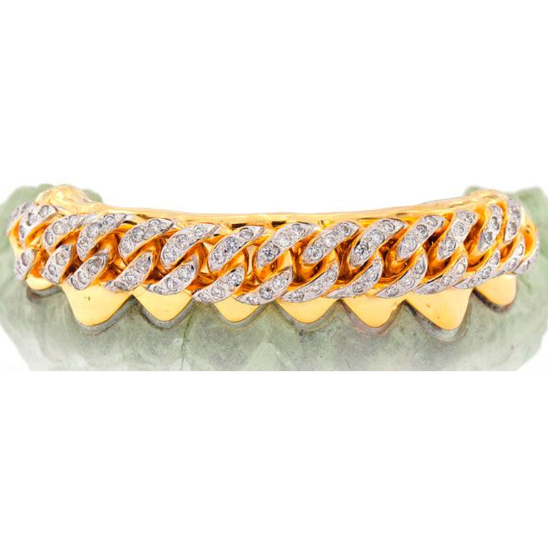 Custom Cuban Link Diamond grill