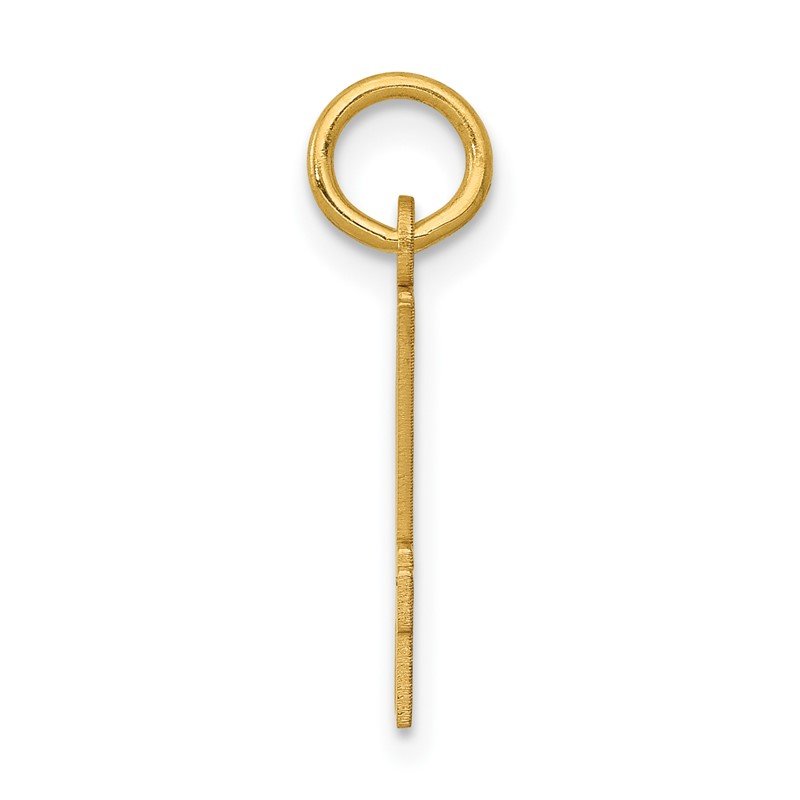 14k Small Elongated Number 94 Charm