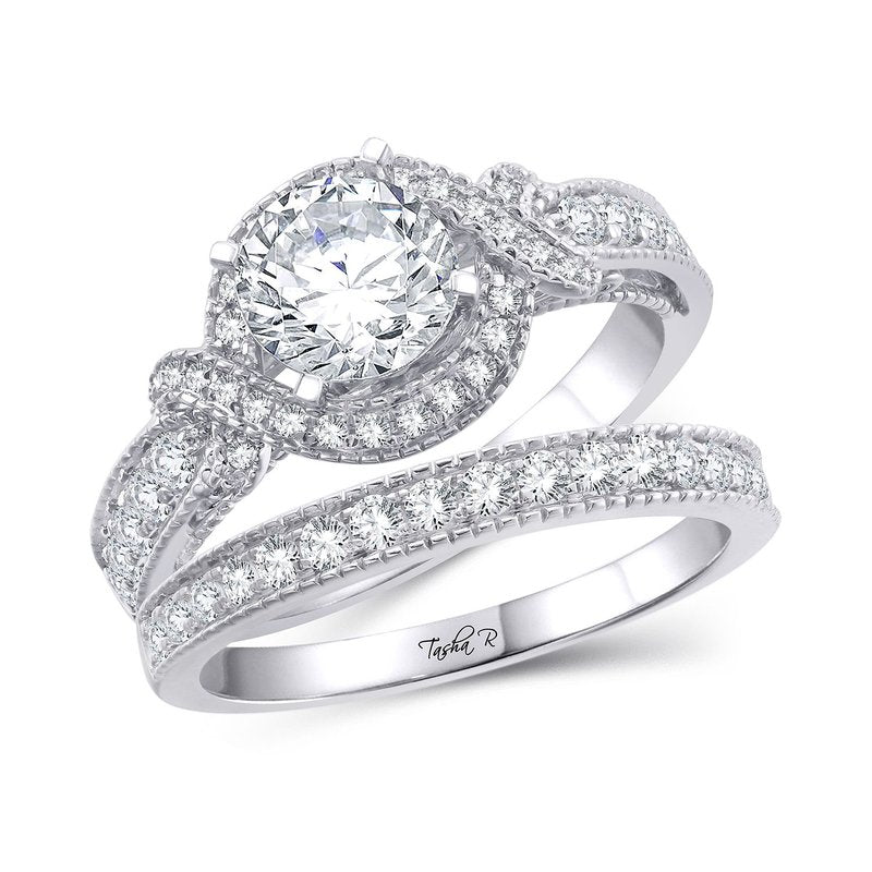 14K 2.51Ct Diam Semi Mount Ring