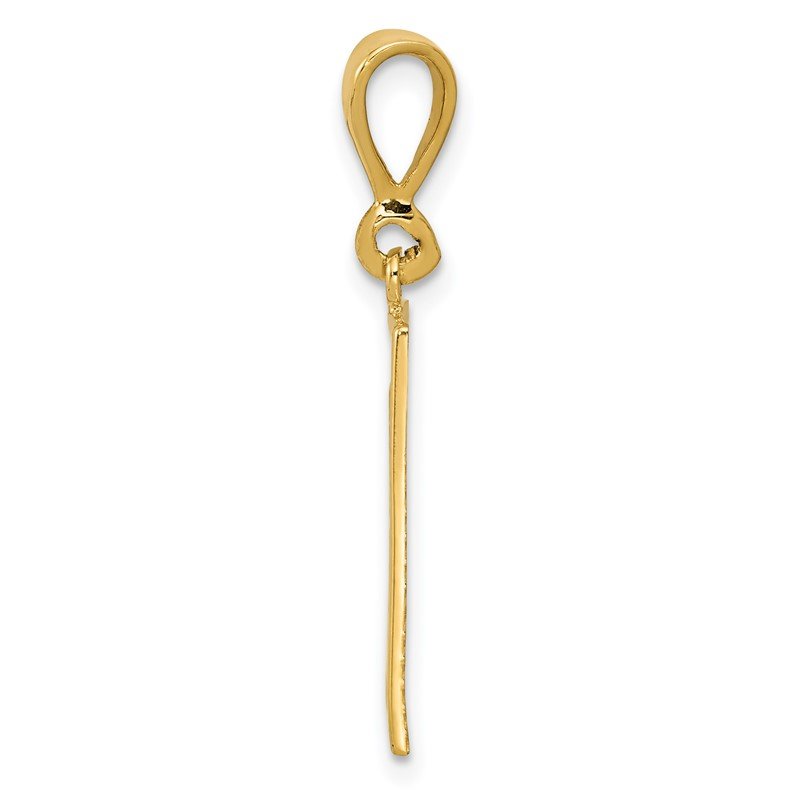 14k Strength Symbol Pendant