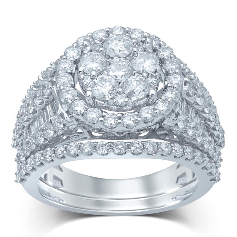 14K 2.63Ct Diamond Bridal Ring