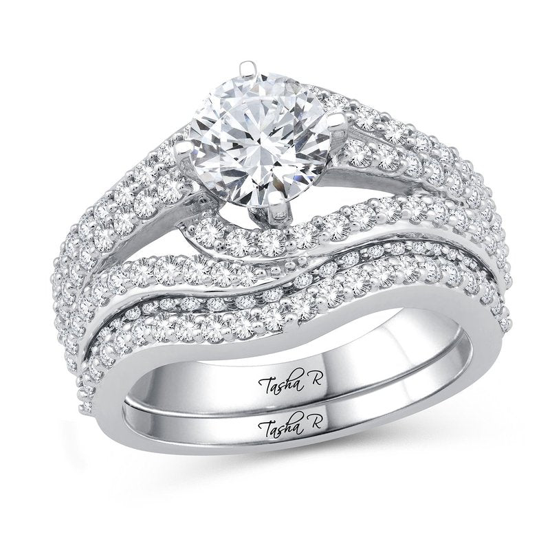 14K 1.22Ct Diam Semi Mount Ring