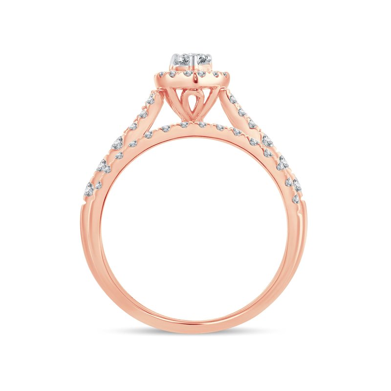 14K 1.00Ct Diamond Bridal Ring