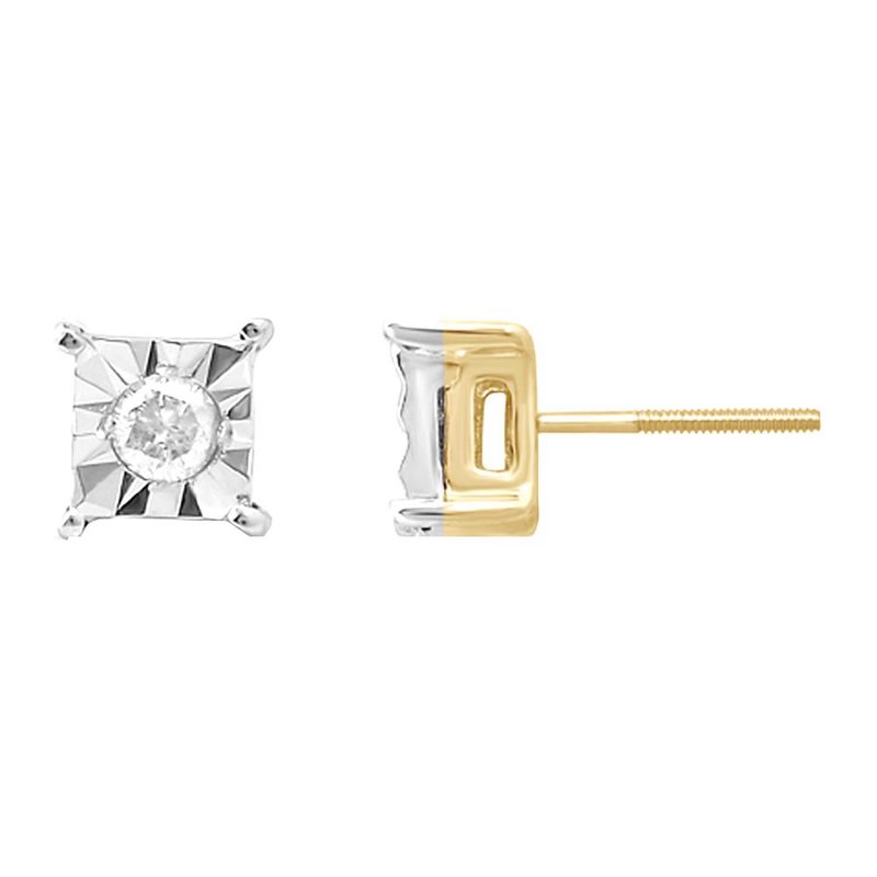 10K  0.05Ct  Diamond  Earring
