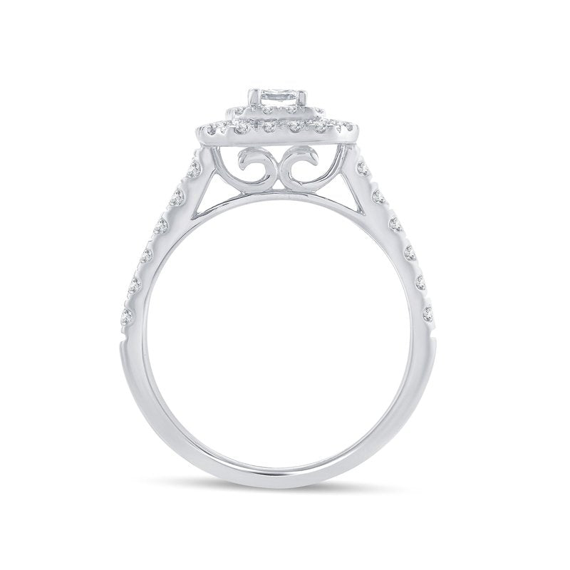 14K 1.00Ct Diamond Bridal Ring