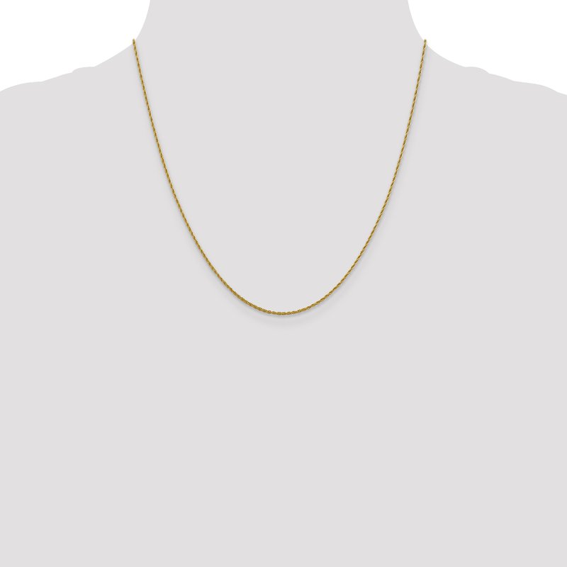 14K 1.3mm Loose Rope Chain